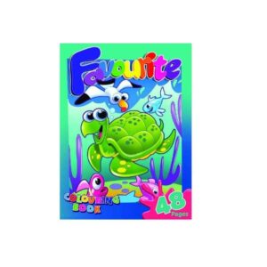 48 page colouring book CB F for school colouring activities and creative learning