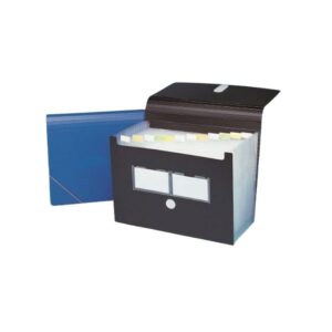 Bantex A4 PP expanding file 13 partitions for school subjects paperwork and document organisation