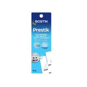 Bostik Prestik 25g reusable adhesive putty for classroom displays posters and school notices