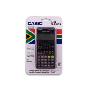 Casio FX 82ZA Plus scientific calculator black for school maths science and exams