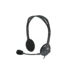 Logitech H111 stereo headset for school computers online learning and listening activities