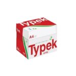 Typek A4 printing paper 80gsm 5 reams for school printing worksheets and office documents