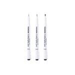 Yoken calligraphy lettering pens black ink set of 3 for creative writing and art projects